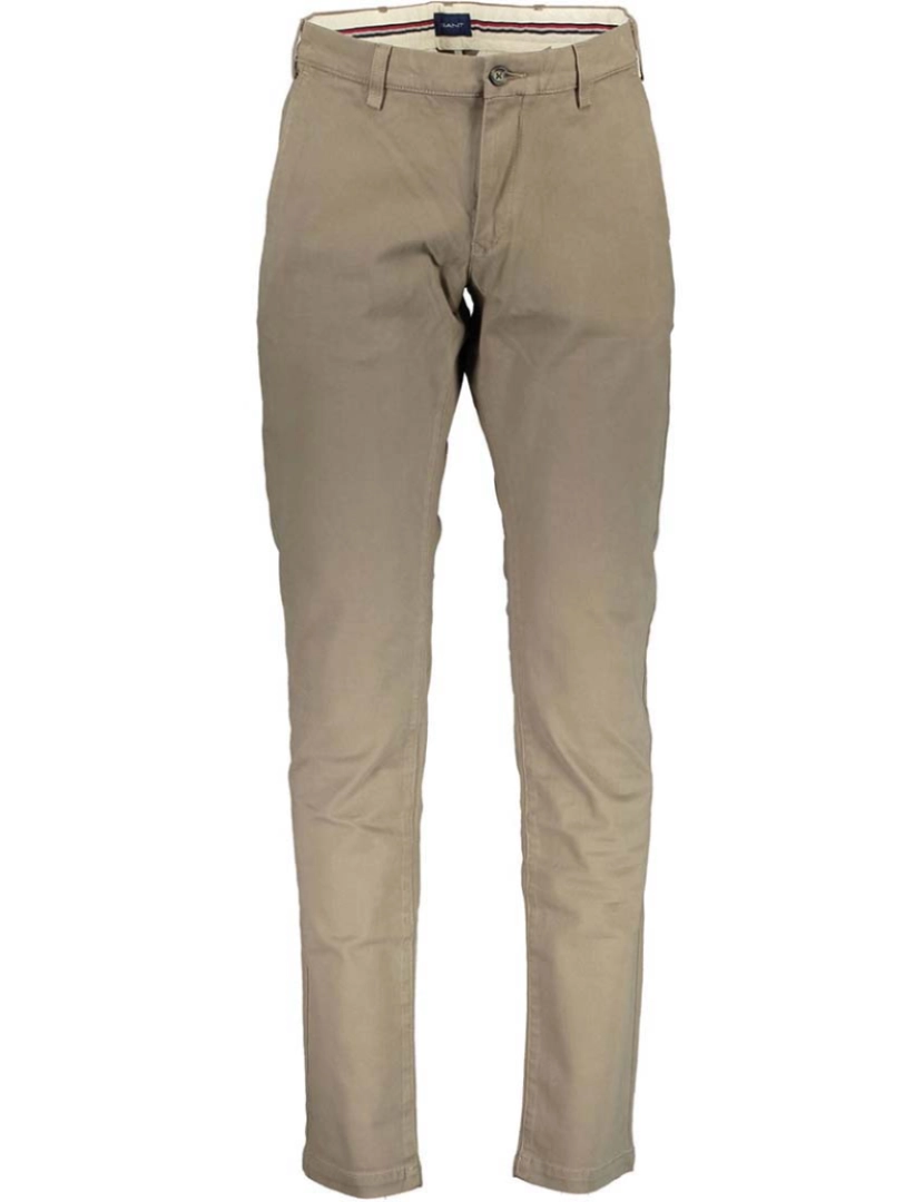 Gant - Calças Gant  Homem Beige 42