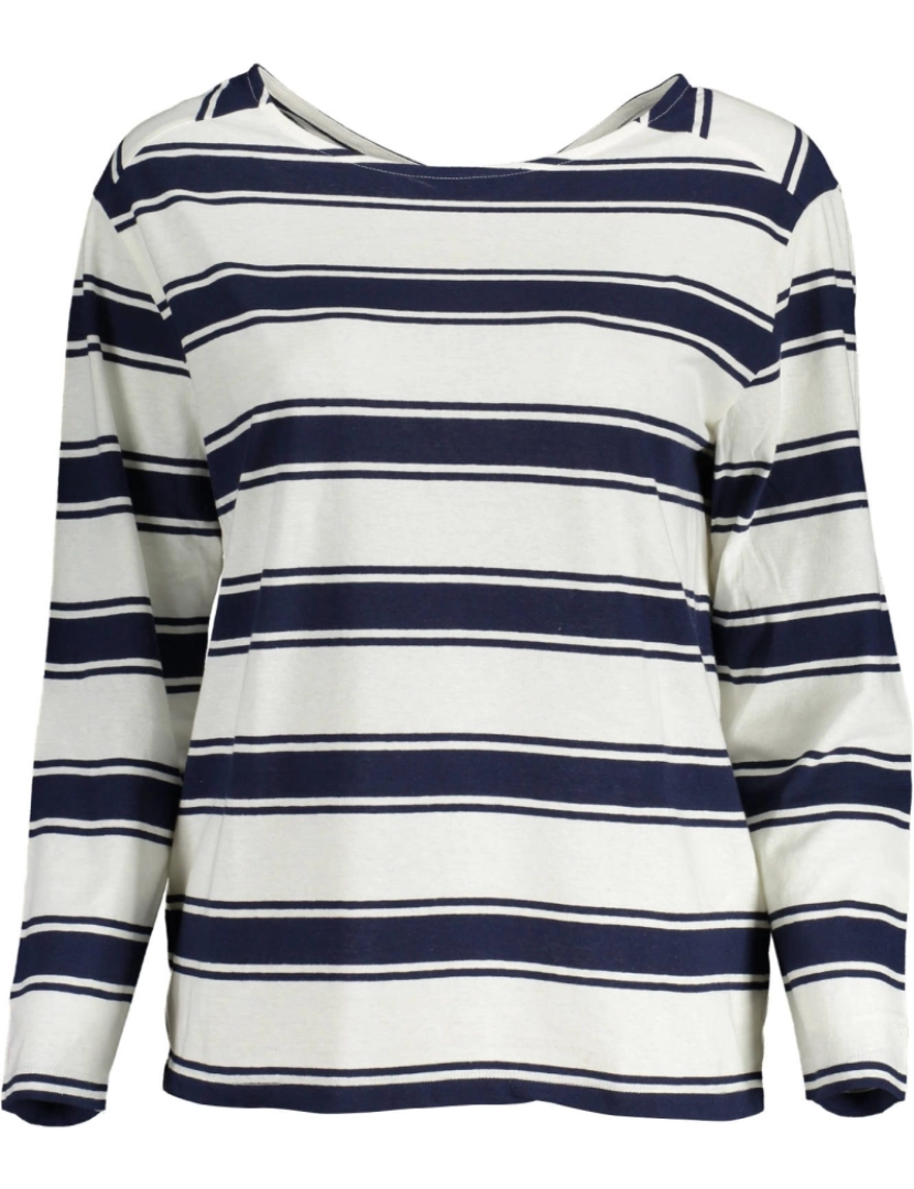 Gant - T-Shirt M. Comprida Senhora Branco