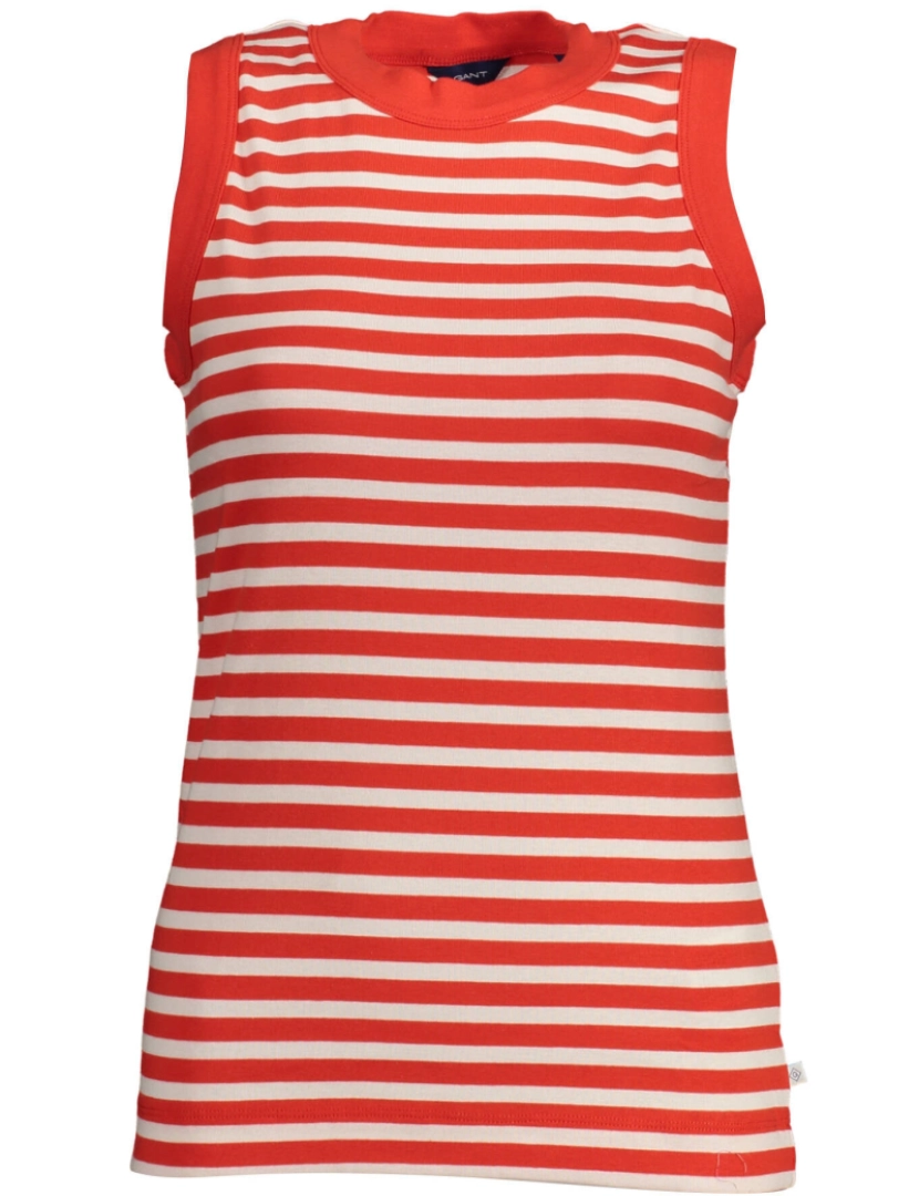 Gant - T-Shirt Senhora Vermelho