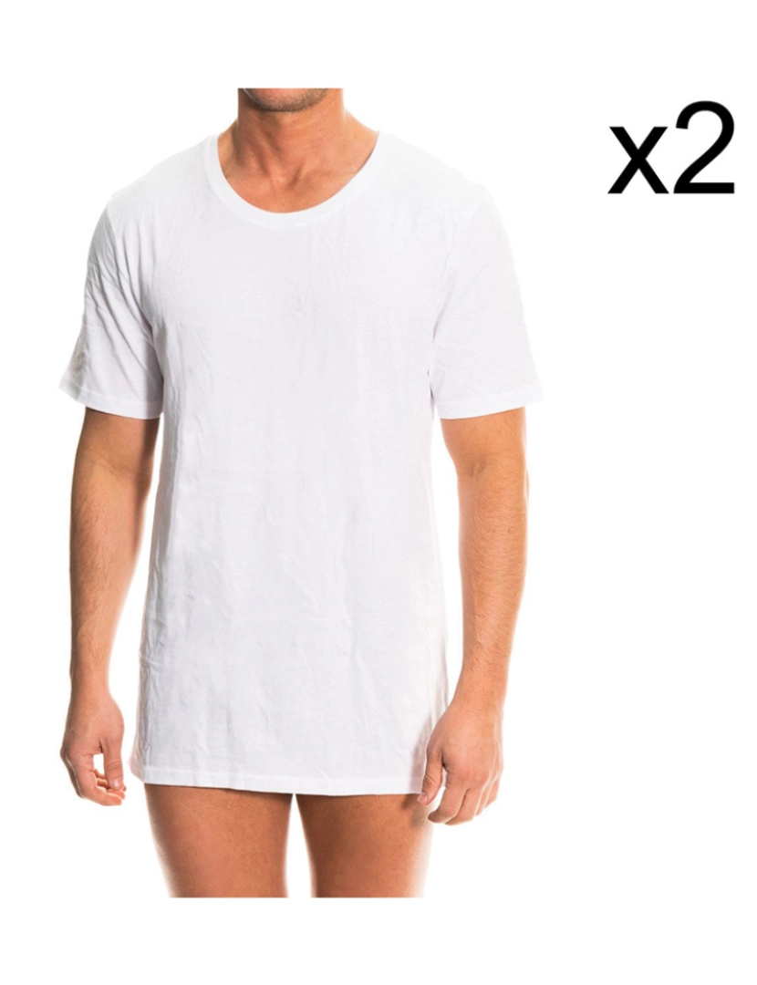 Tommy Hilfiger - Pack 2 Camisolas Interior Homem Branco