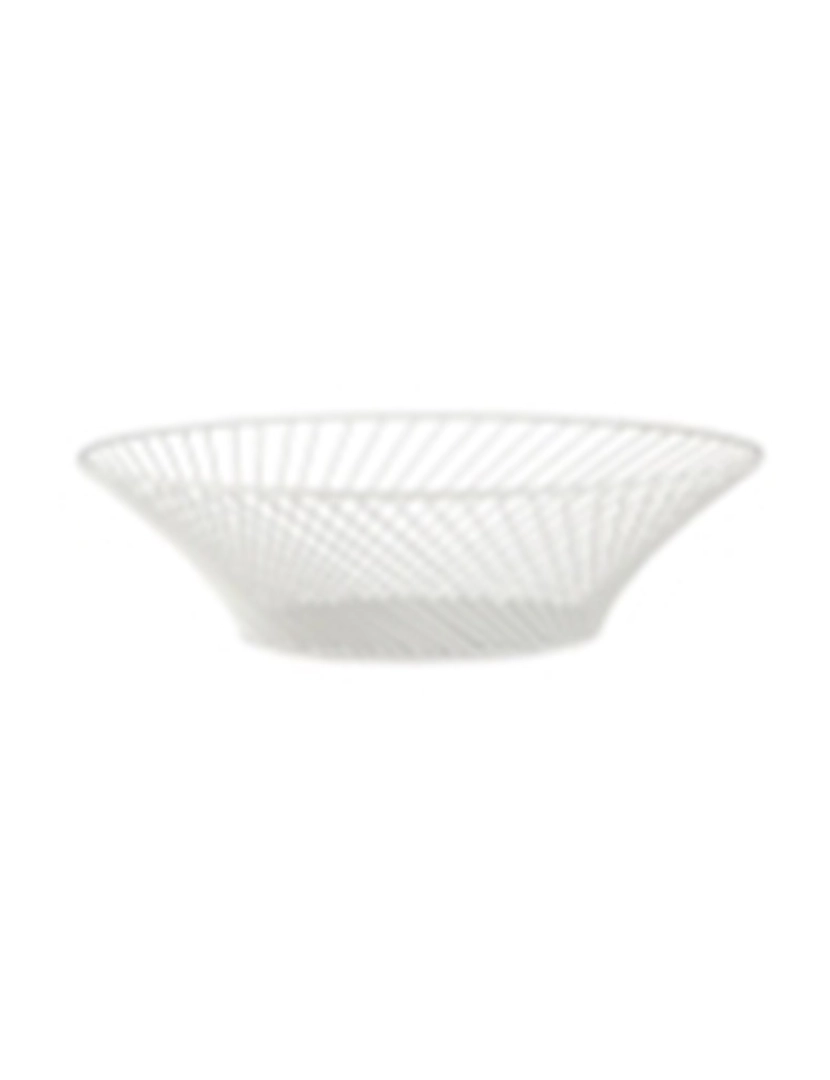 Andrea House - Fruteira Cozinha Metal Branco Moderno