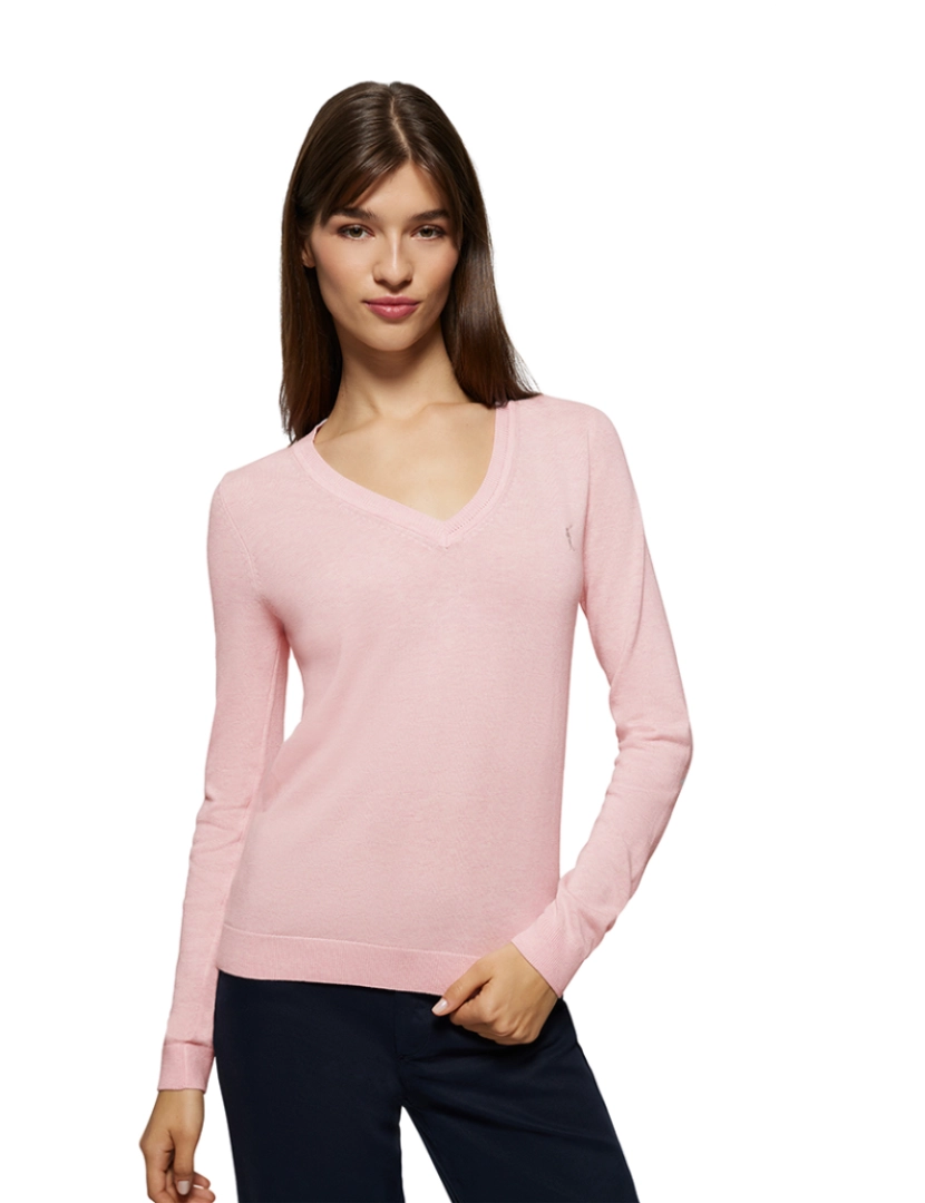 Polo Club - Pullover Senhora Rigby Go W Classic Vl V 12Gg Rosa