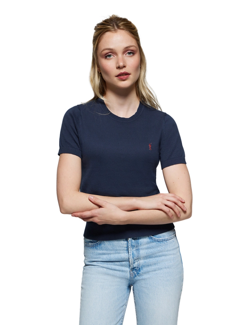 Polo Club - Pullover Senhora Azul Navy