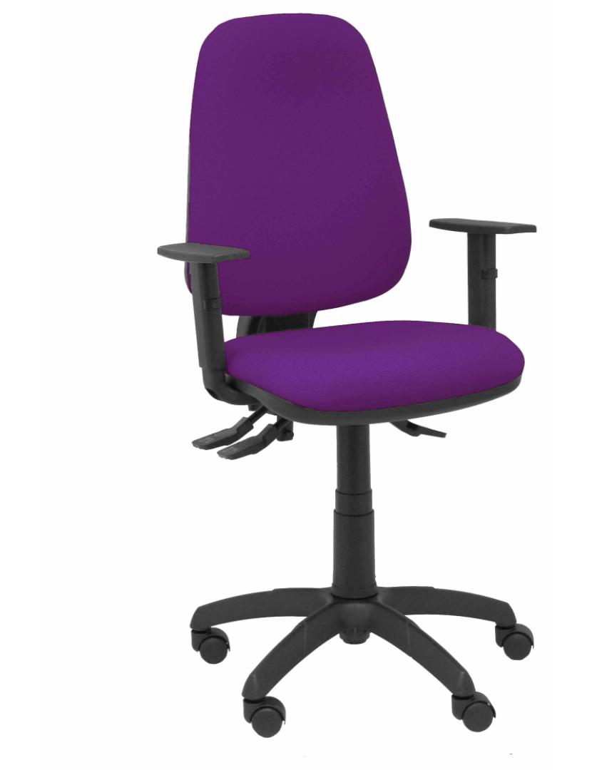 Piqueras Y Crespo - Cadeira Sierra S Bali Morado com braço regulable Preto Polyamide Base