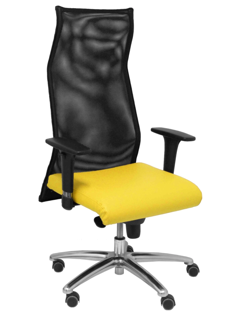 imagem de Sillon Sahuco Similpiel Amarelo1