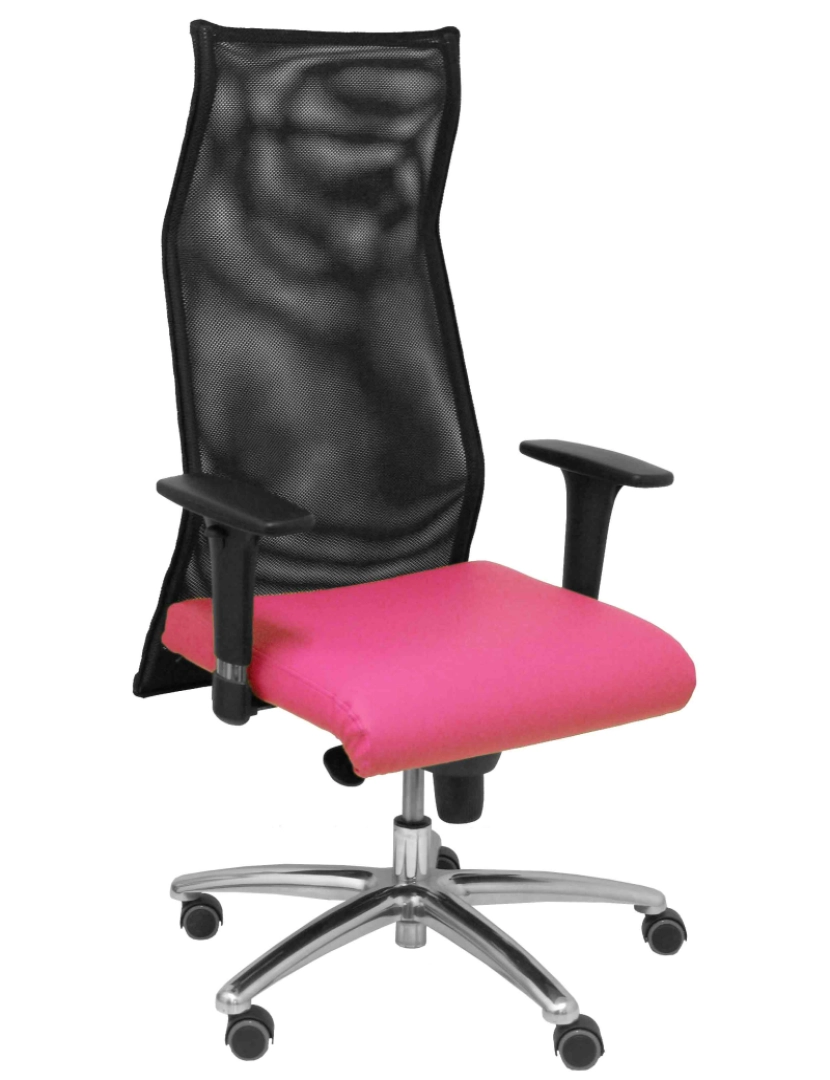 imagem de Sillon Sahuco Similpiel Rosa1