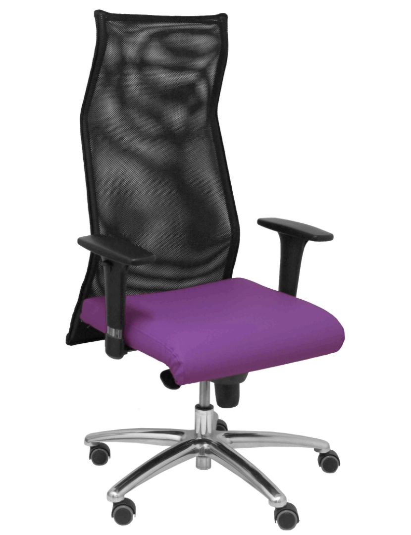 imagem de Sillon Sahuco Similpiel Morado1