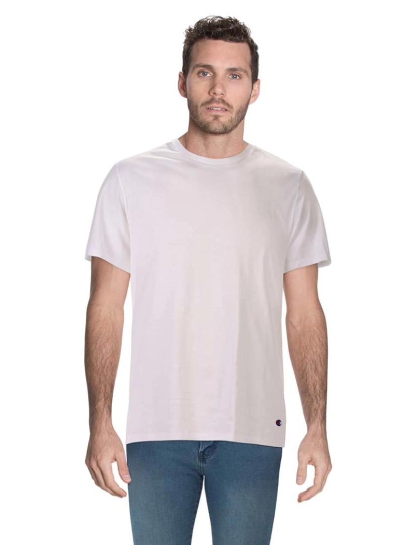 Champion - Pack 2 T-Shirts Homem Branco