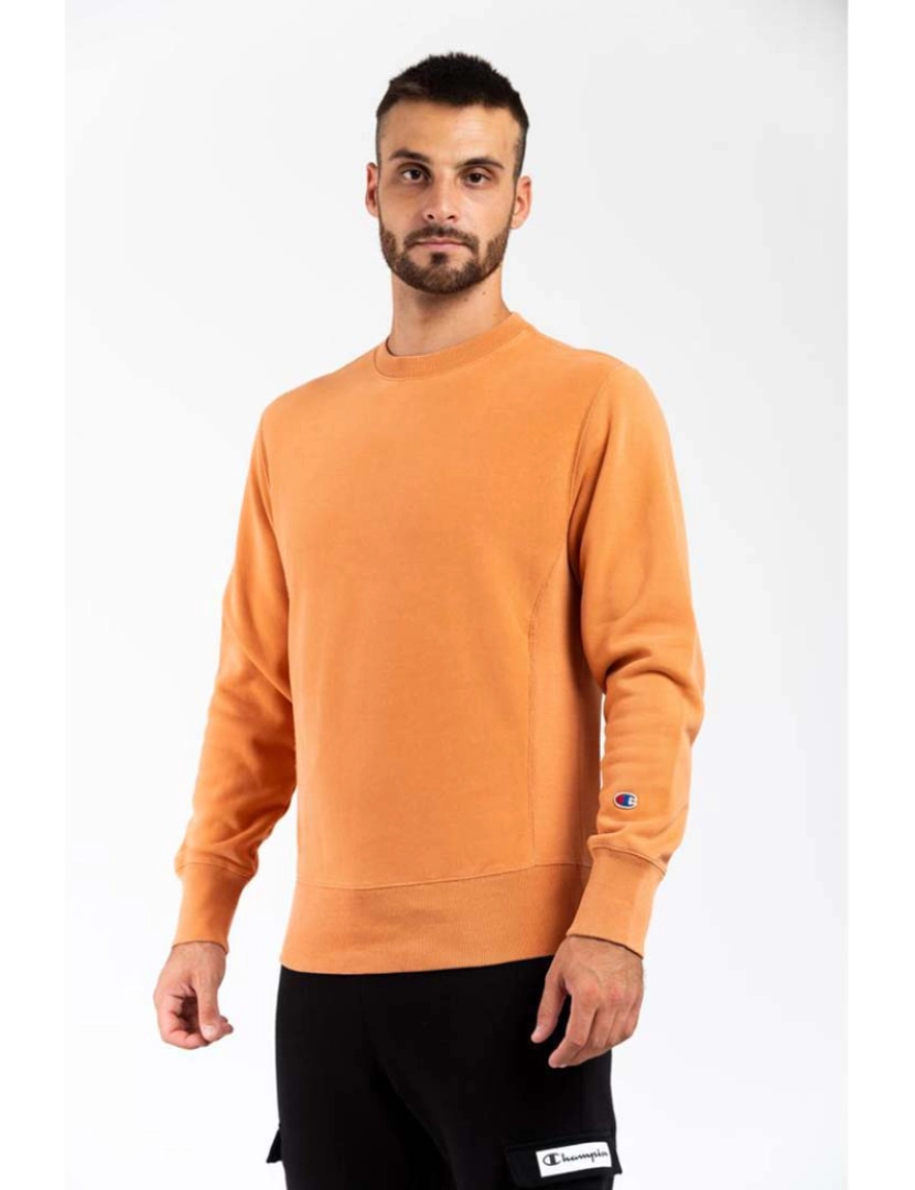 Champion - Sweatshirt Homem Laranja