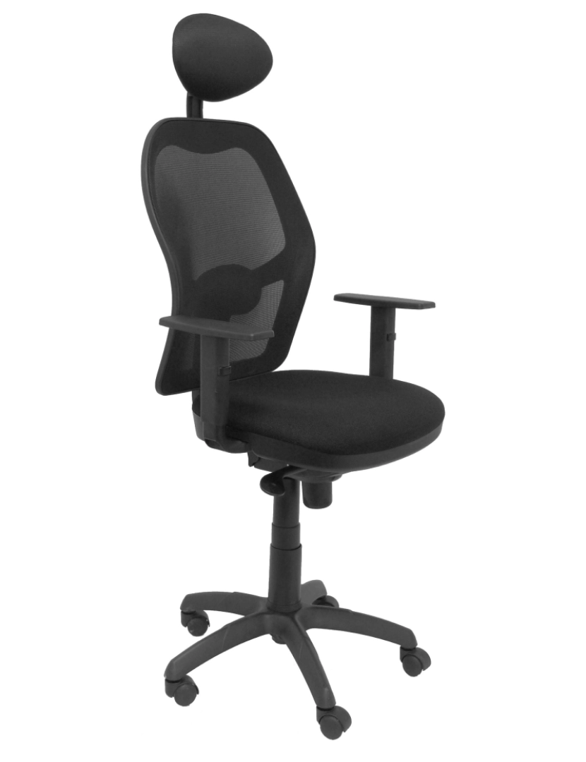 Piqueras Y Crespo - Jorque. Malla Black Seat Bali Black com cabeça Fijo e rodas de par