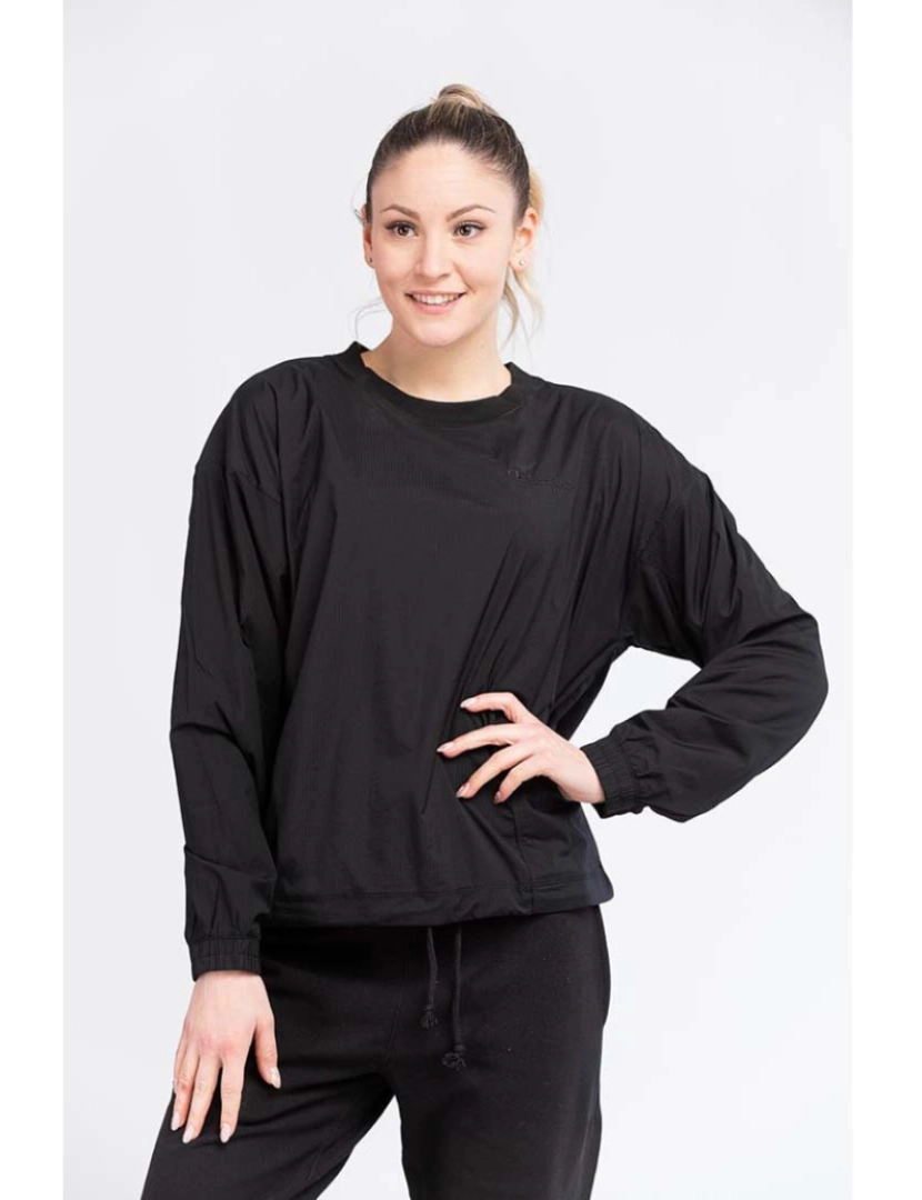 Champion - Sweatshirt Senhora Preto