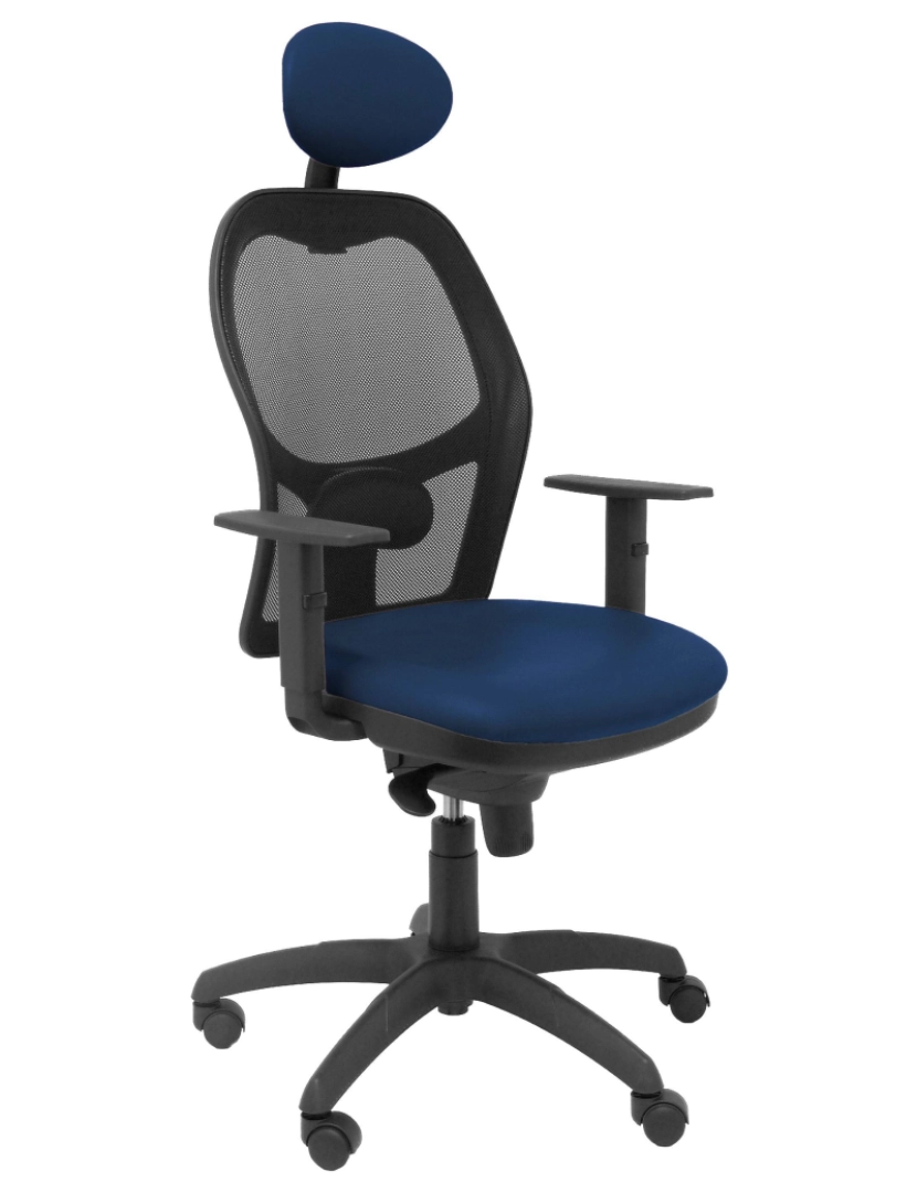 imagem de Jorque. Malla Black Seat Mar azul Similpiel com cabeça de Fijo1