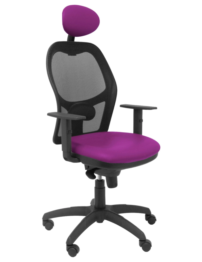 Piqueras Y Crespo - Jorque. Malla Black Seat Morado Similpiel com Fijo Head