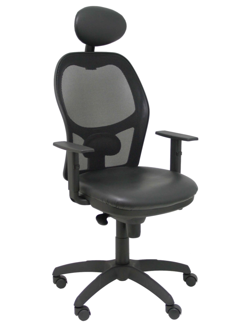 imagem de Jorque. Malla Black Seat Preto Simile com cabeça Fijo1