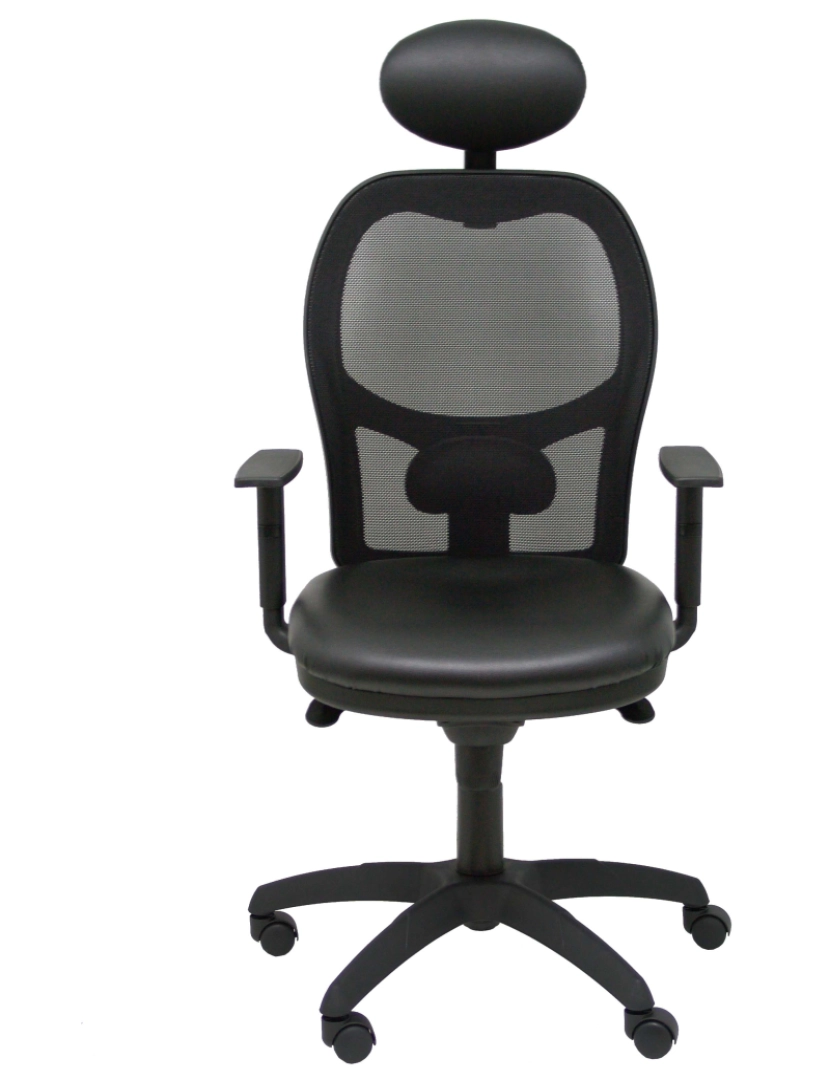 imagem de Jorque. Malla Black Seat Preto Simile com cabeça Fijo3