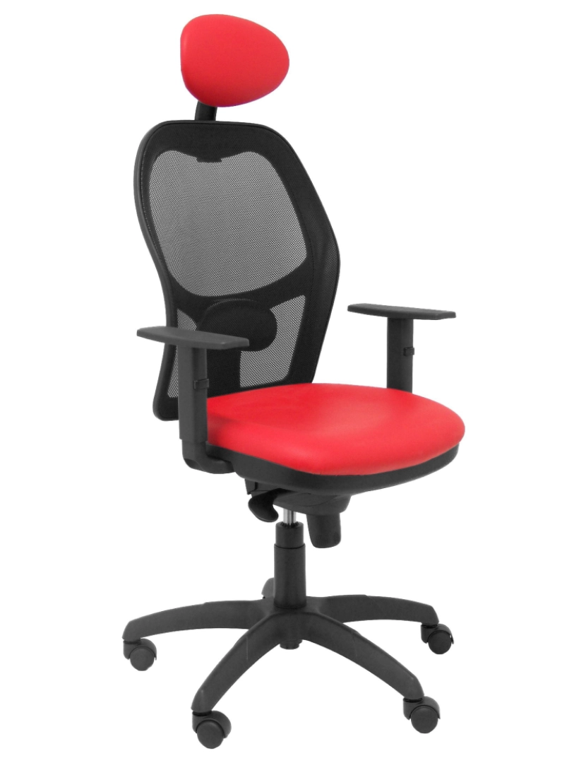 Piqueras Y Crespo - Jorque. Malla Black Seat Red Similpiel com Fijo Head