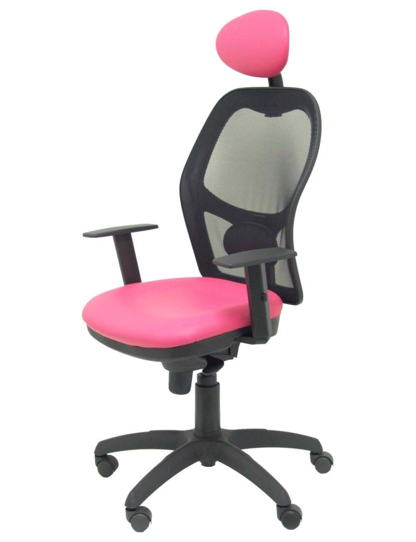 imagem de Jorque. Malla Black Seat Pink Similpiel com cabeça Fijo4