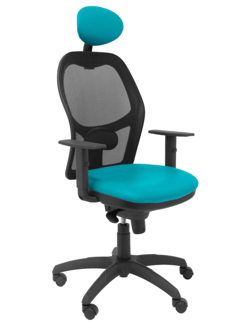 imagem de Jorque. Malla Black Seat Green Similpiel com Fijo Head1