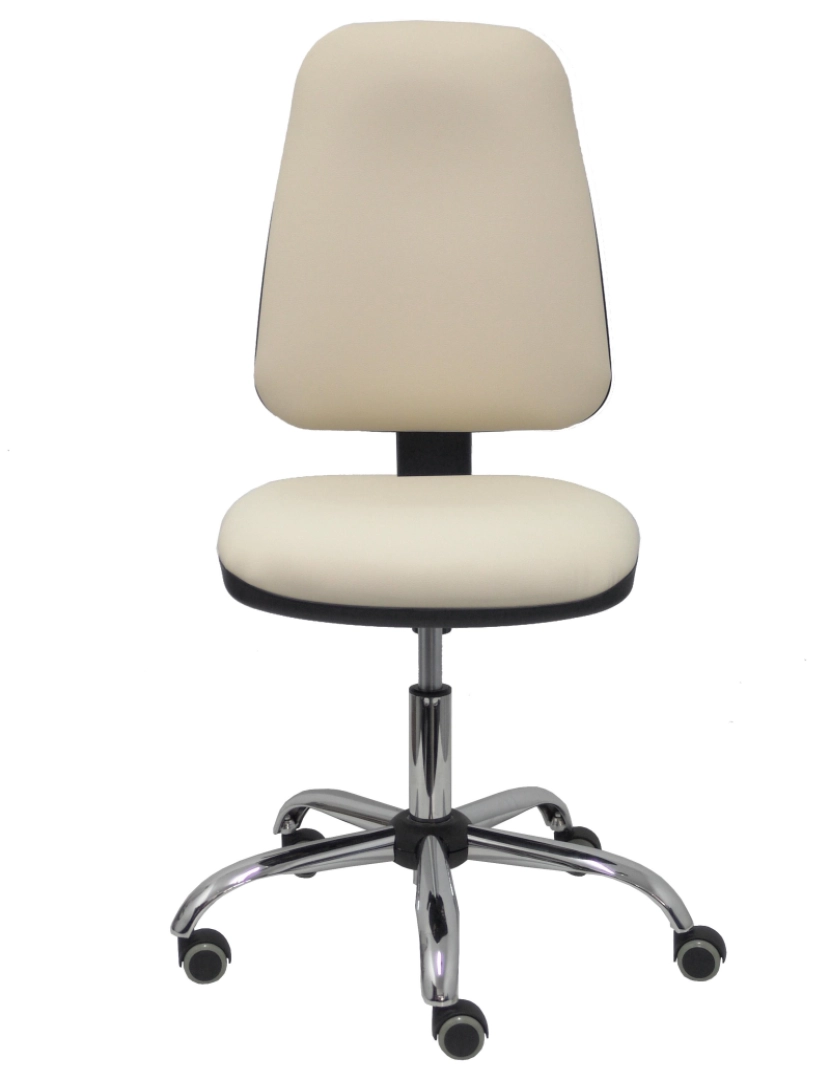 imagem de Silla Sierra Cp Similpiel Crema3