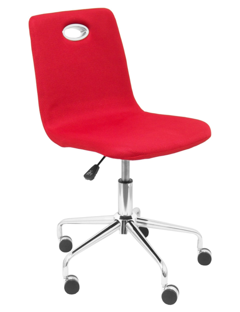 Piqueras Y Crespo - Cadeira infantil Olivares tecido de shopping vermelho