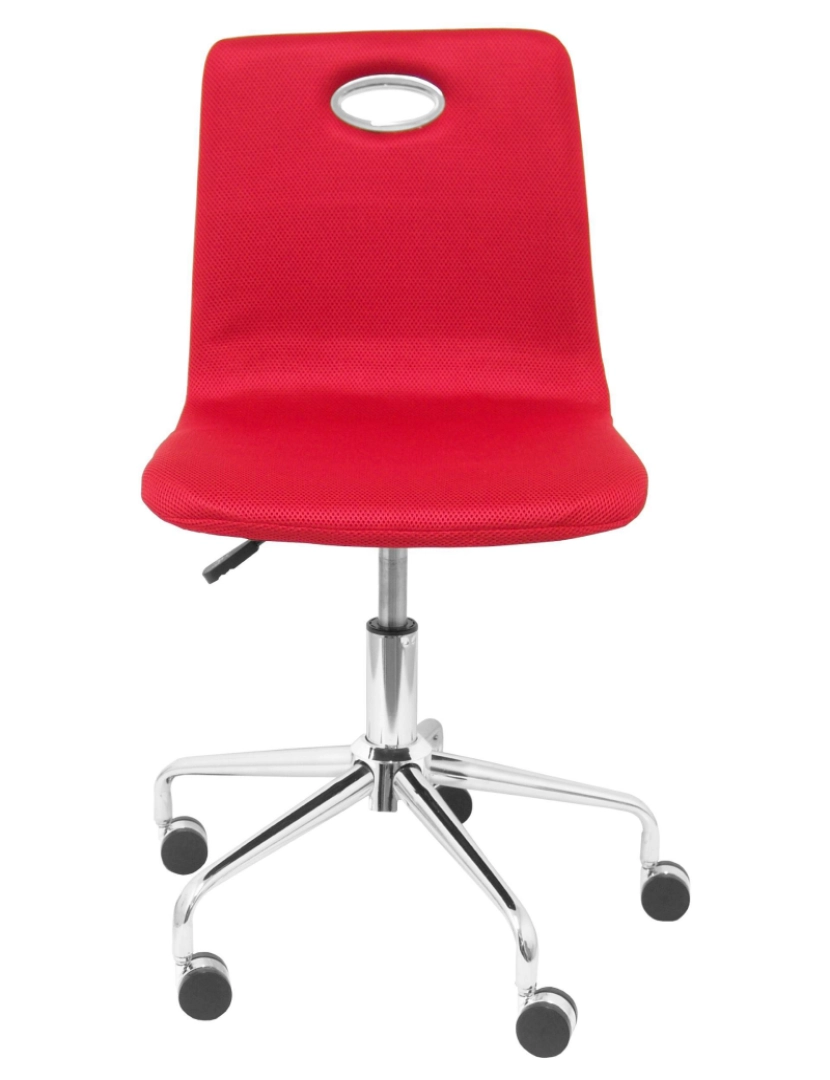 imagem de Cadeira infantil Olivares tecido de shopping vermelho3