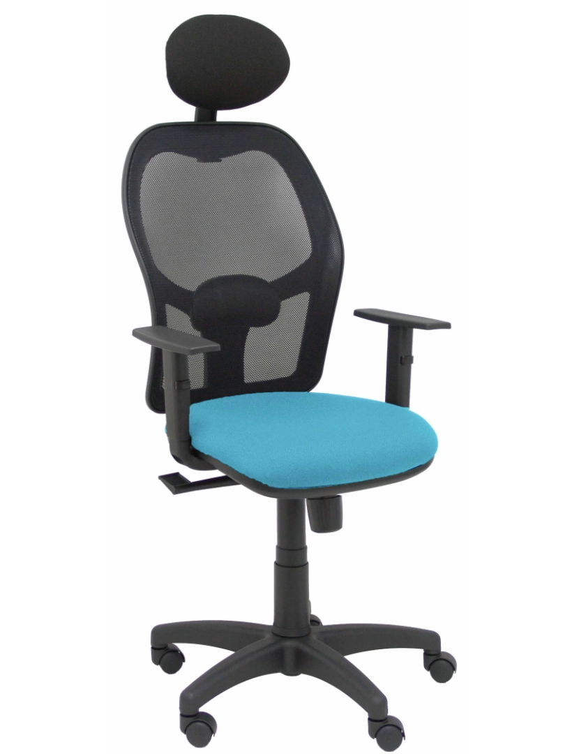 Piqueras Y Crespo - Alocén Malla Black Seat Bali Blue Sky Armrests cabeça Fijo