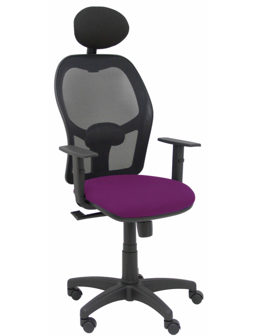 imagem de Alocén Malla Black Seat Bali Morado Armchairs Reulable Head Fijo1