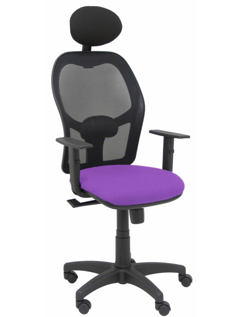 imagem de Alocén Malla Black Seat Bali Lila reulable Armrest fixo cabeça2