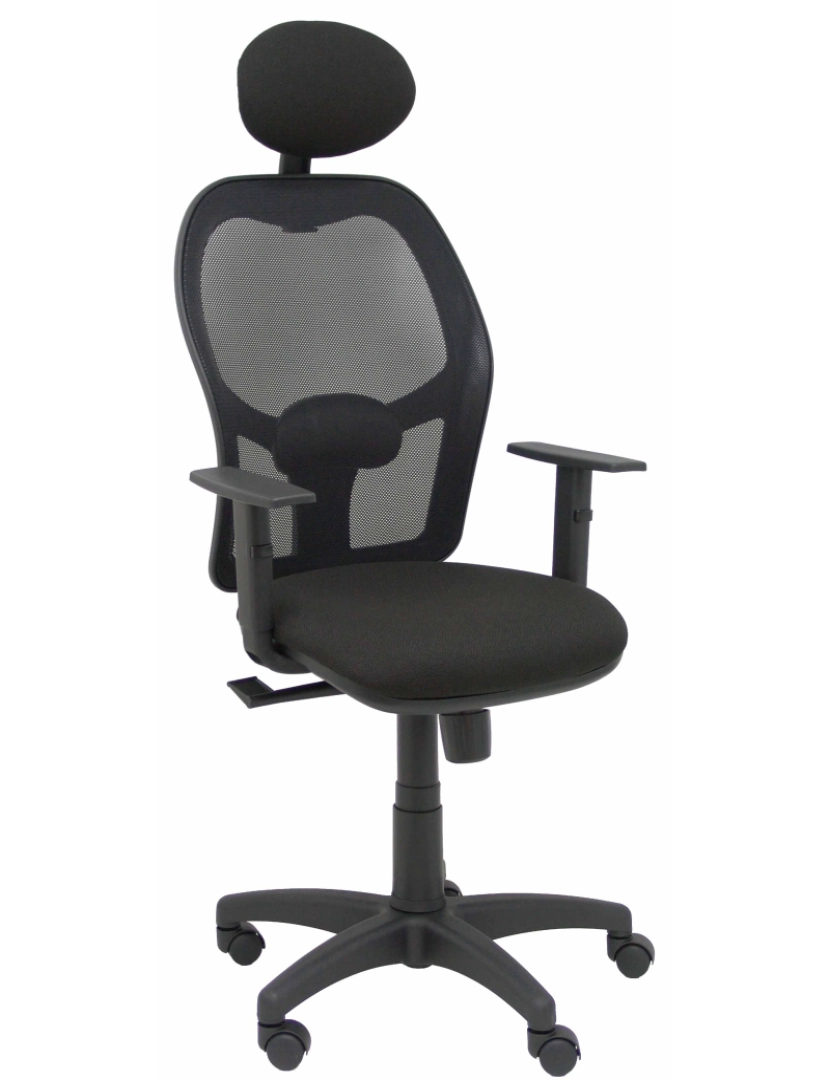 imagem de Alocén Malla Black Seat Bali Black Armrests Head Fijo2