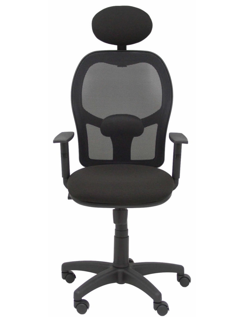 imagem de Alocén Malla Black Seat Bali Black Armrests Head Fijo3