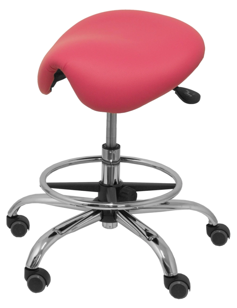 imagem de Alatoz Similpiel Rosa stool4