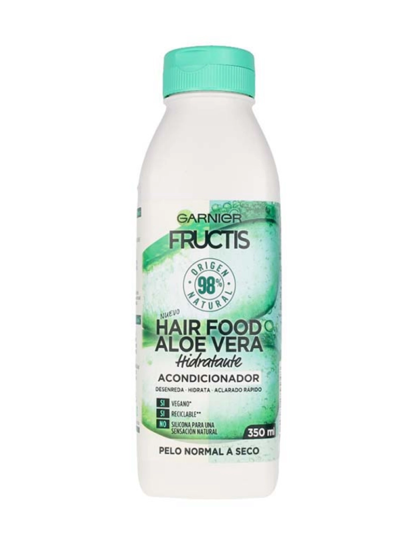 Garnier - Condicionador Hidratante Aloe Vera Fructis Hair Food 350Ml