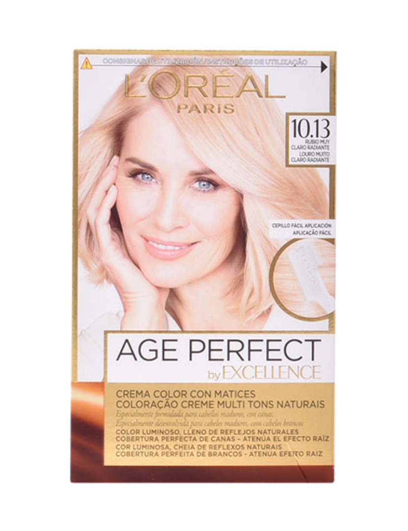 L'Oréal - Excellence Age Perfect Tinte #10,13 Rubio Muy Claro Radiante