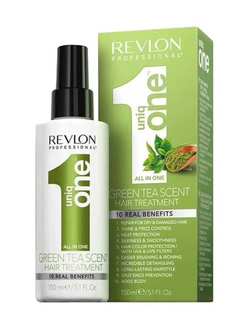 Revlon - Tratamento All In One Uniq One Green Tea 150Ml