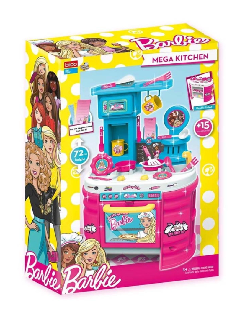 Barbie - Cozinha Mega Da Barbie 2101