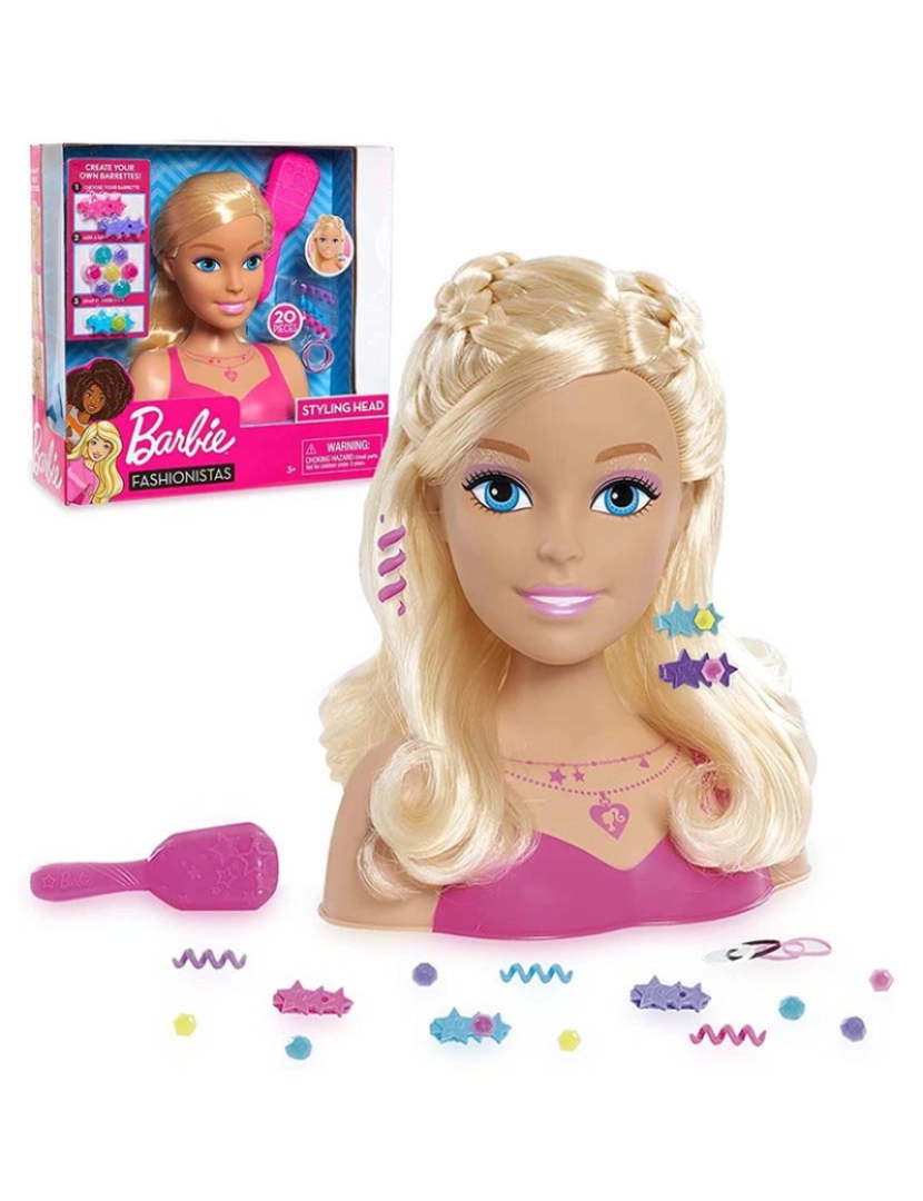Famosa - Barbie Busto Basico Fashionista Bar28000