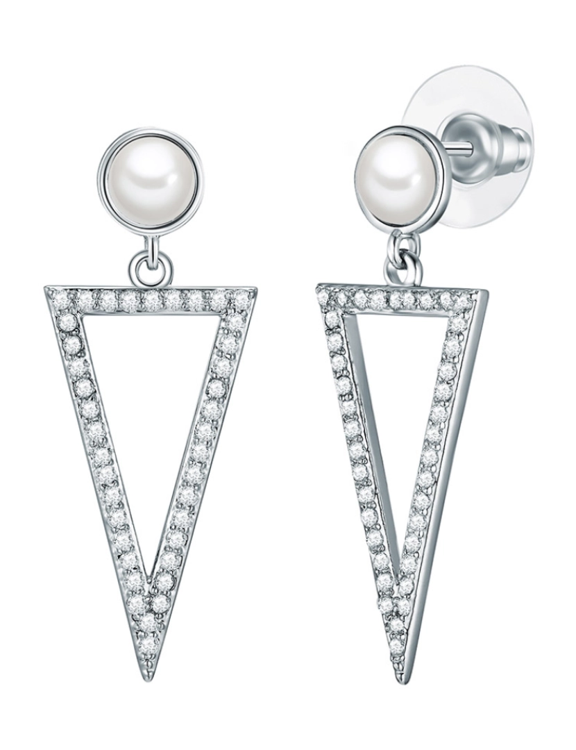 Yamato Pearls - Brincos Senhora Prateado