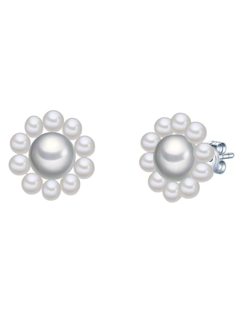 The Pacific Pearl Company - Brincos Prateado