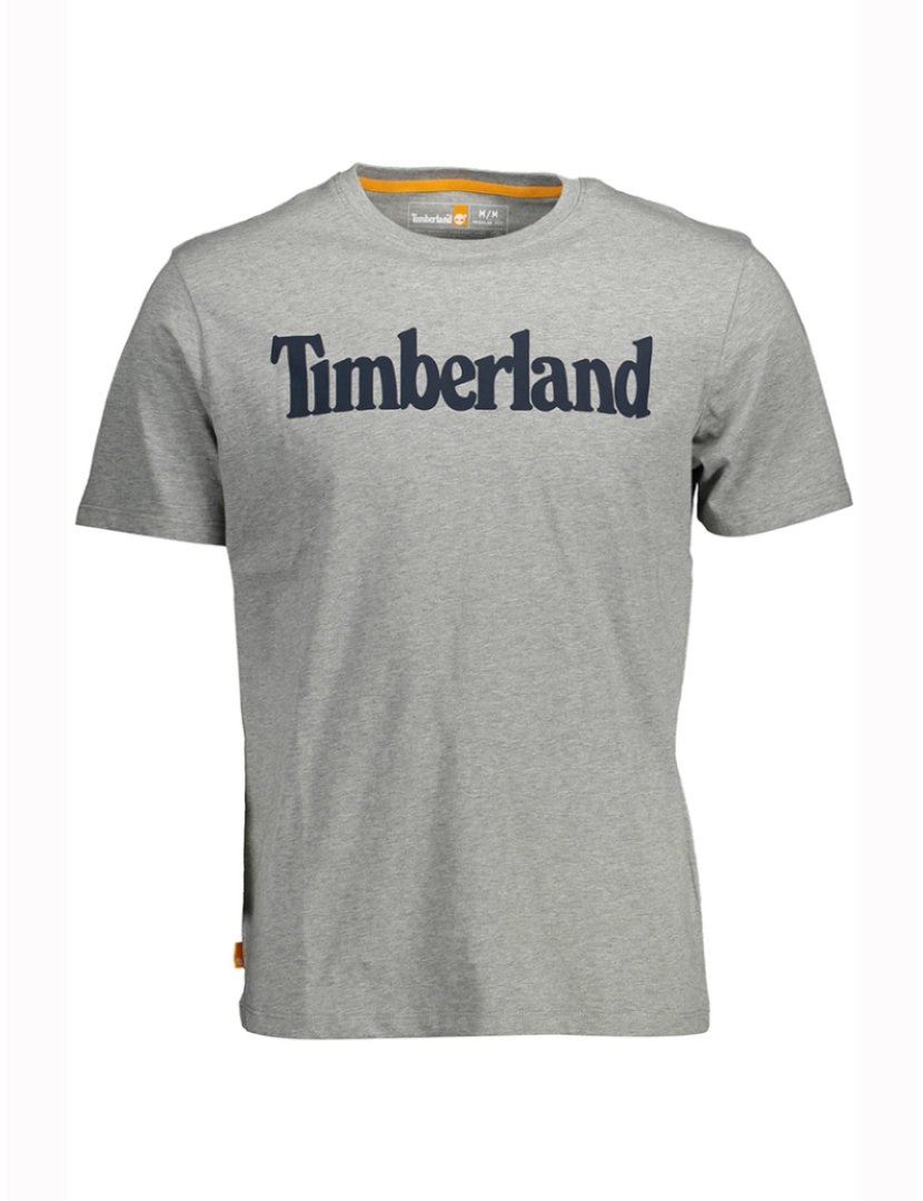 Timberland - T-Shirt Manga Curta Homem Cinza