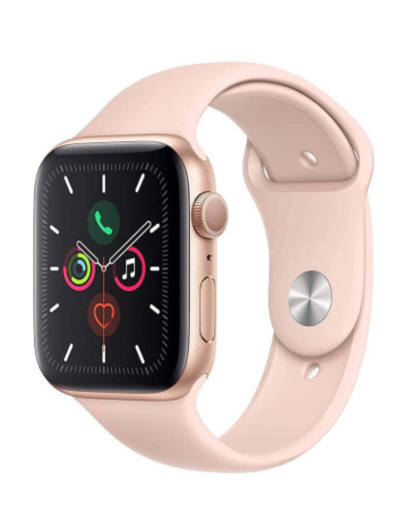 Apple - Apple Watch Series 5 40mm GPS Aluminum Case Mostrador: Pulseira Dourada: Sport Pink Grau B