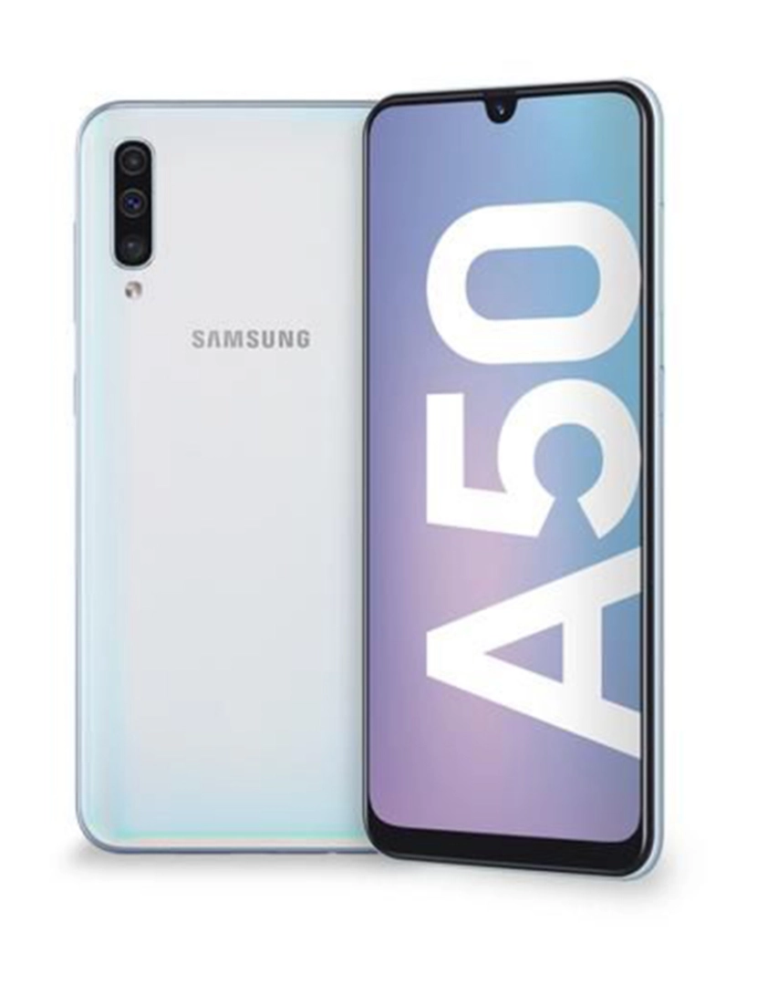 Samsung - Samsung Galaxy A50 128GB A505FN DS White Grau B