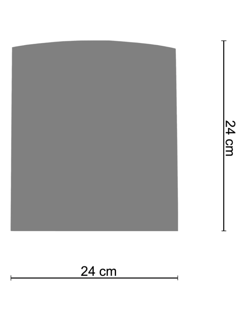 imagem de TELAS - Aplique rectangular metal alumínio2