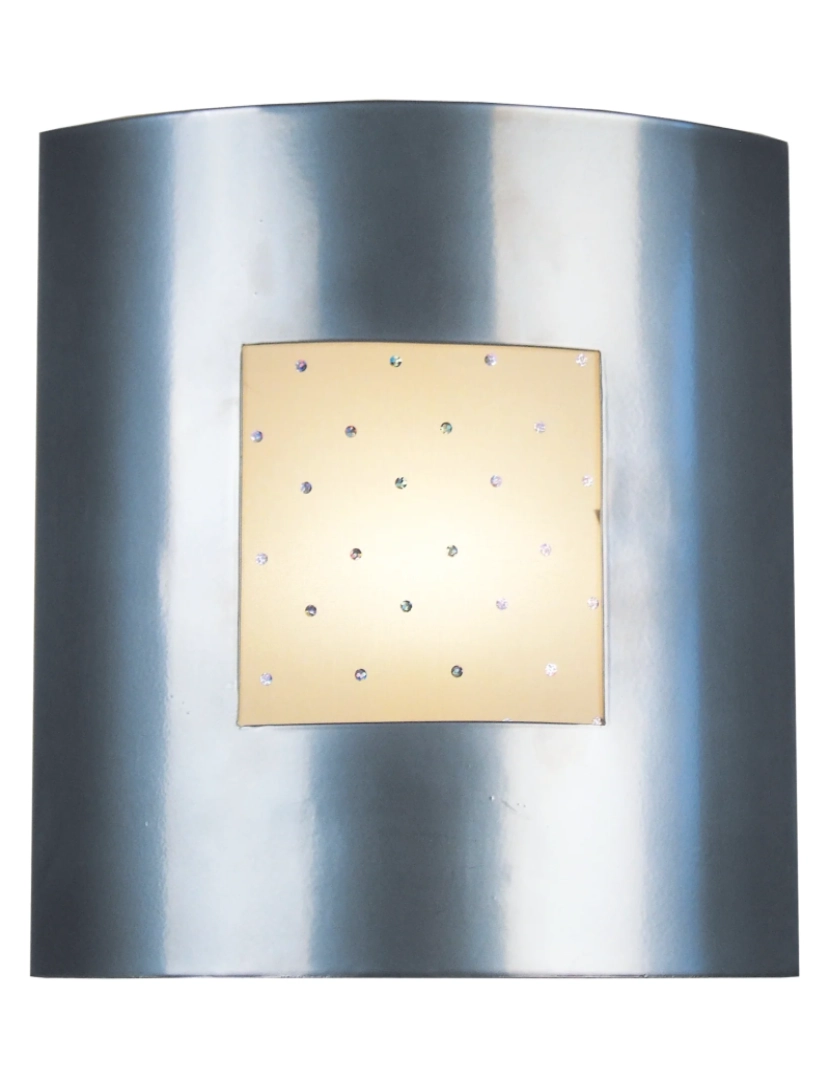 imagem de TELAS - Aplique rectangular metal alumínio1