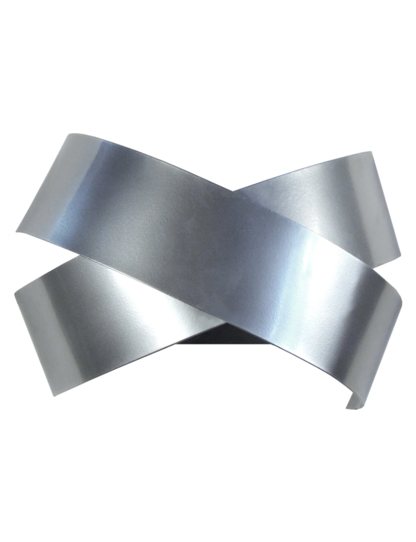 Tosel - GORDIUM - Aplique rectangular metal alumínio