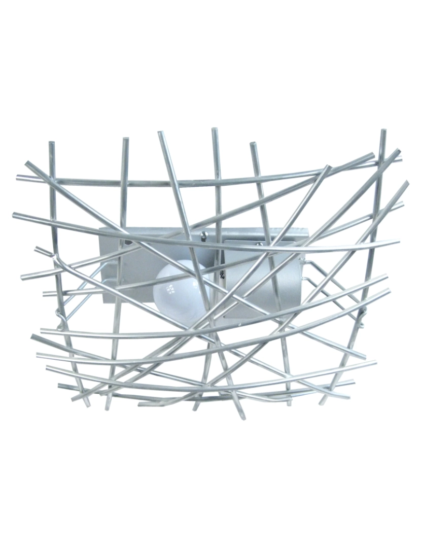 imagem de INCERTUS - Plafon rectangular metal alumínio1