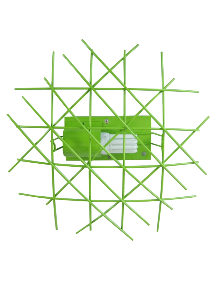 Tosel - INCERTUS - Plafon rectangular metal verde