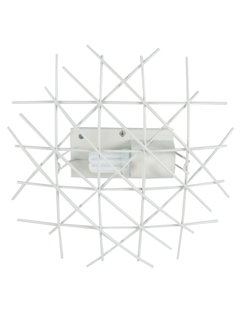 Tosel - INCERTUS - Plafon rectangular metal branco