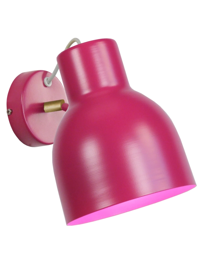 Tosel - CARLSON - Aplique redondo metal rosa