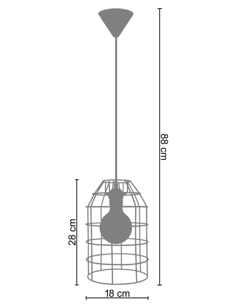 imagem de CRAPAROLA - Suspensão redondo metal alumínio2