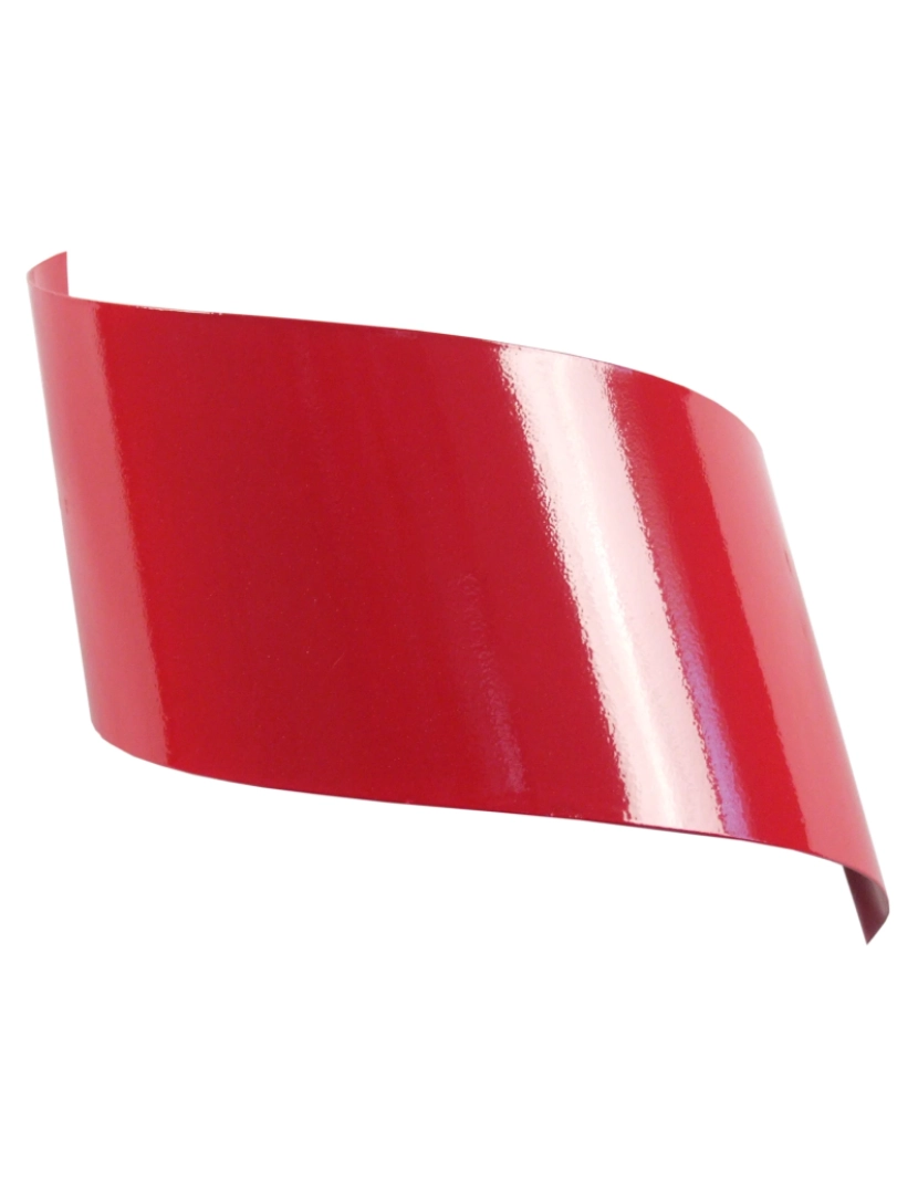 imagem de VIRA - Aplique cuadrado metal vermelho1